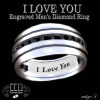 I Love You Men's Ring